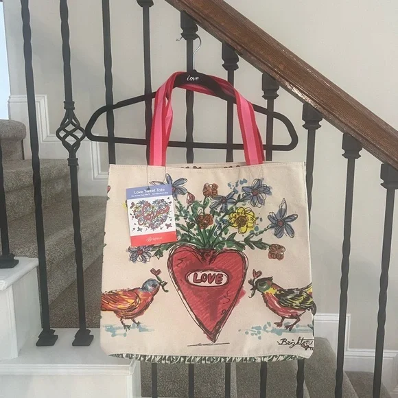 NWT Brighton Canvas Tote Bag - Picture 2 of 11
